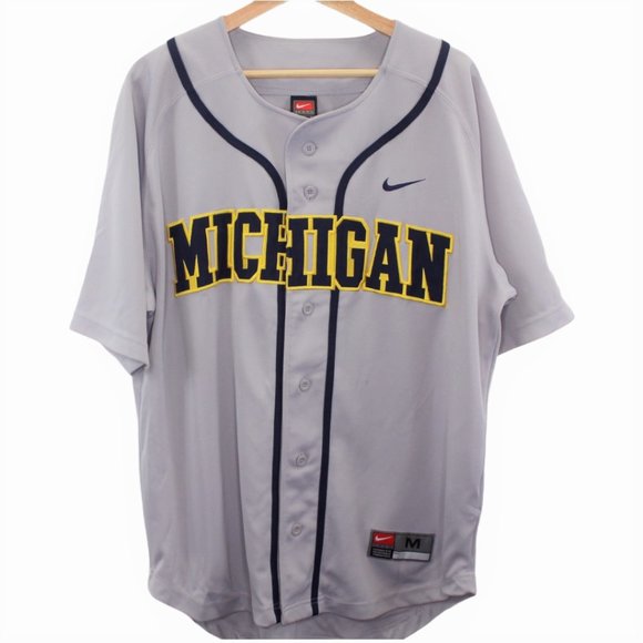 Nike Other - D278 Vintage Nike Team Swoosh Logo Michigan MLB Em